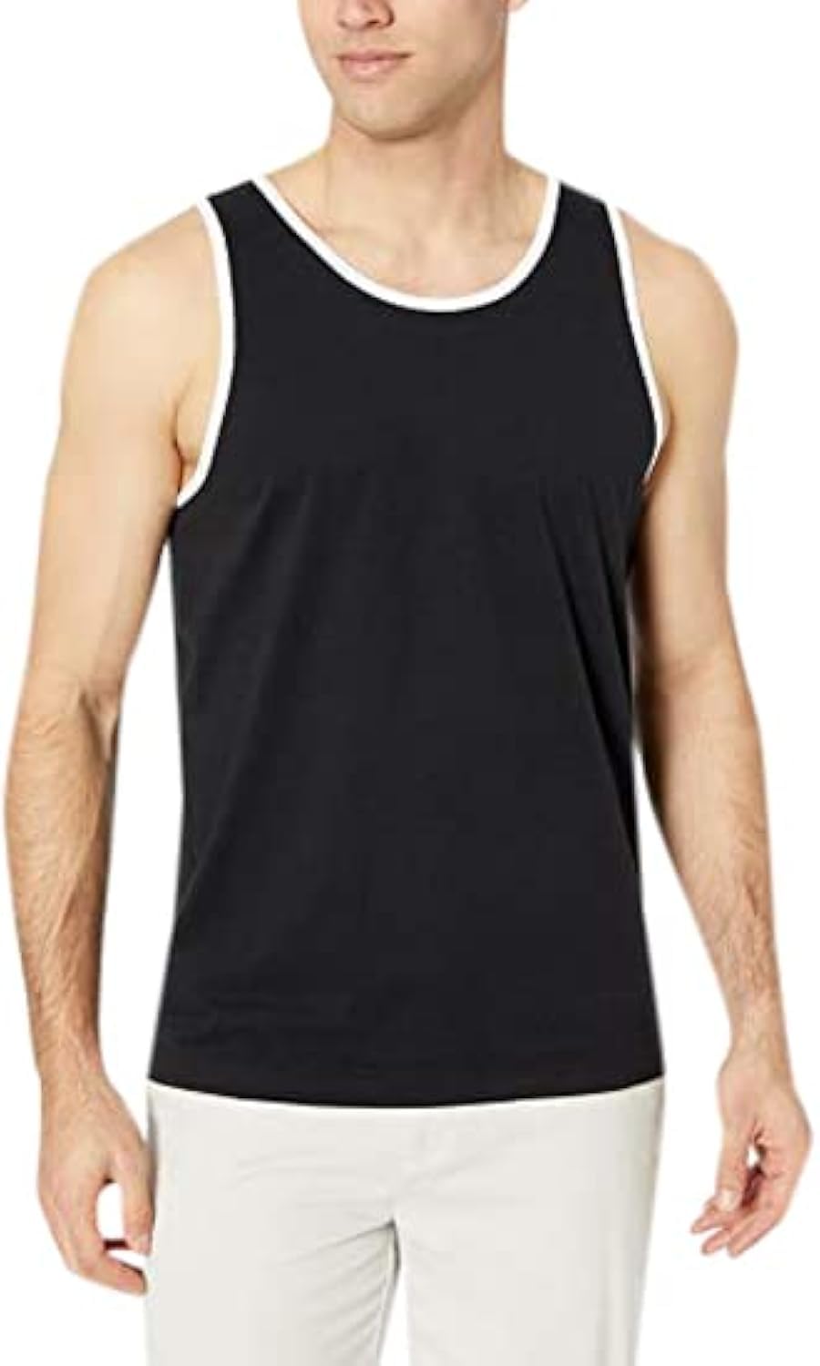 Men's Regular Fit Sleeveless Tank Tops