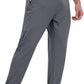 3 Pack Men's Jogger Pants with Zipper Pockets, Casual Sports Trousers for Workout Running