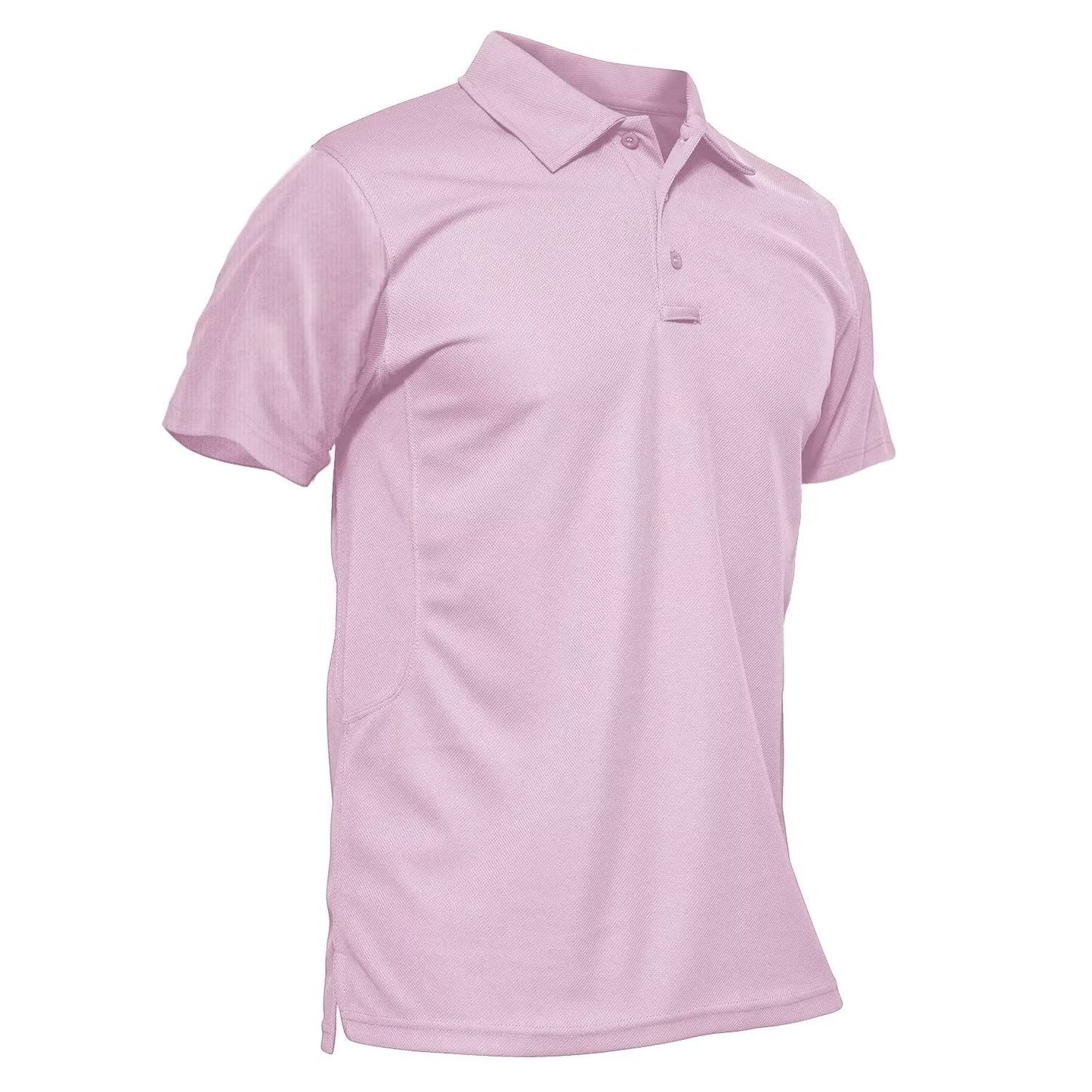 Men's Quick Dry Short Sleeve Polo Shirt, Casual Golf Daily Tops