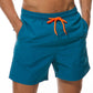 Men's Swim Trunks Quick Dry Beach Shorts with Pockets