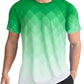 Men's Quick Dry Short Sleeve Sports Tee, Breathable Training Running Tops