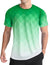 Men's Quick Dry Short Sleeve Sports Tee, Breathable Training Running Tops