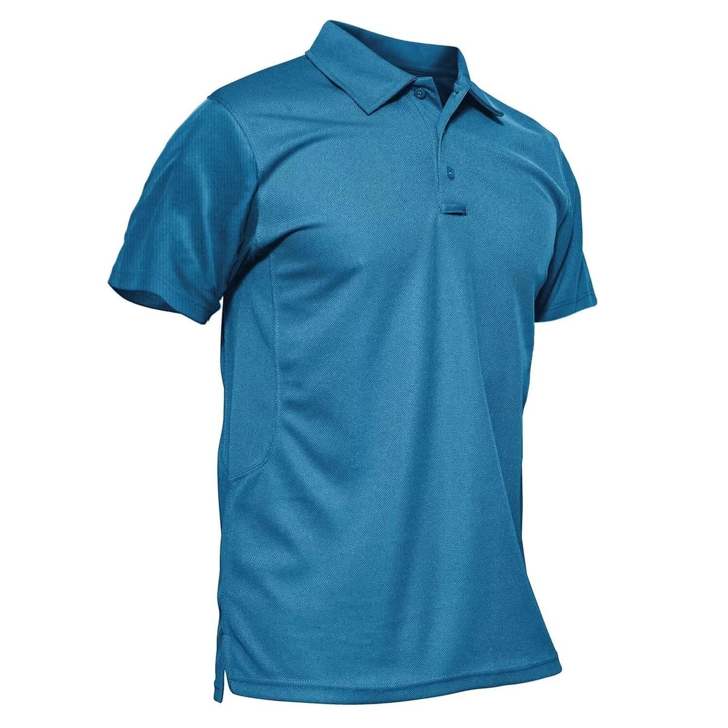 Men's Quick Dry Short Sleeve Polo Shirt, Casual Golf Daily Tops