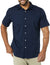 Men's Slim-Fit Short-Sleeve Poplin Shirt