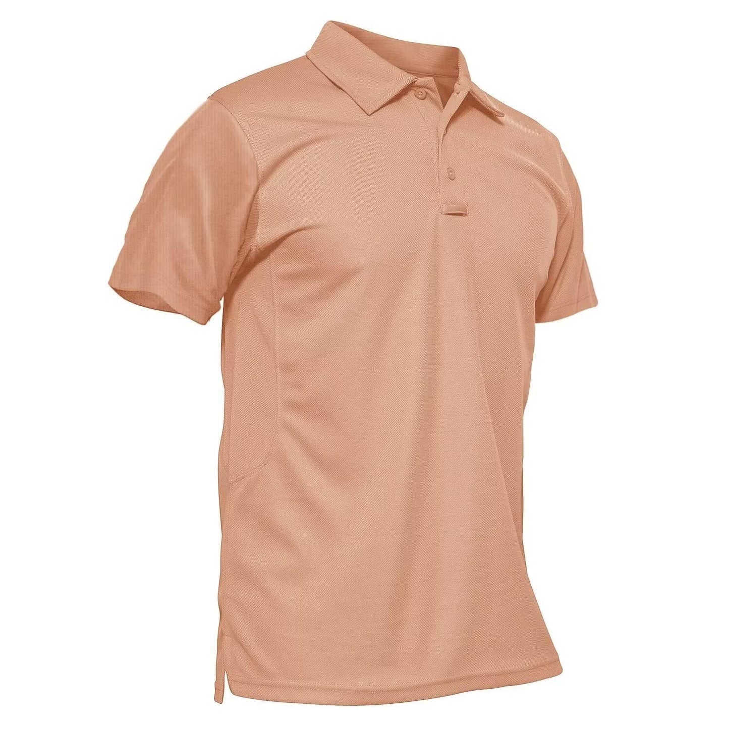 Men's Quick Dry Short Sleeve Polo Shirt, Casual Golf Daily Tops