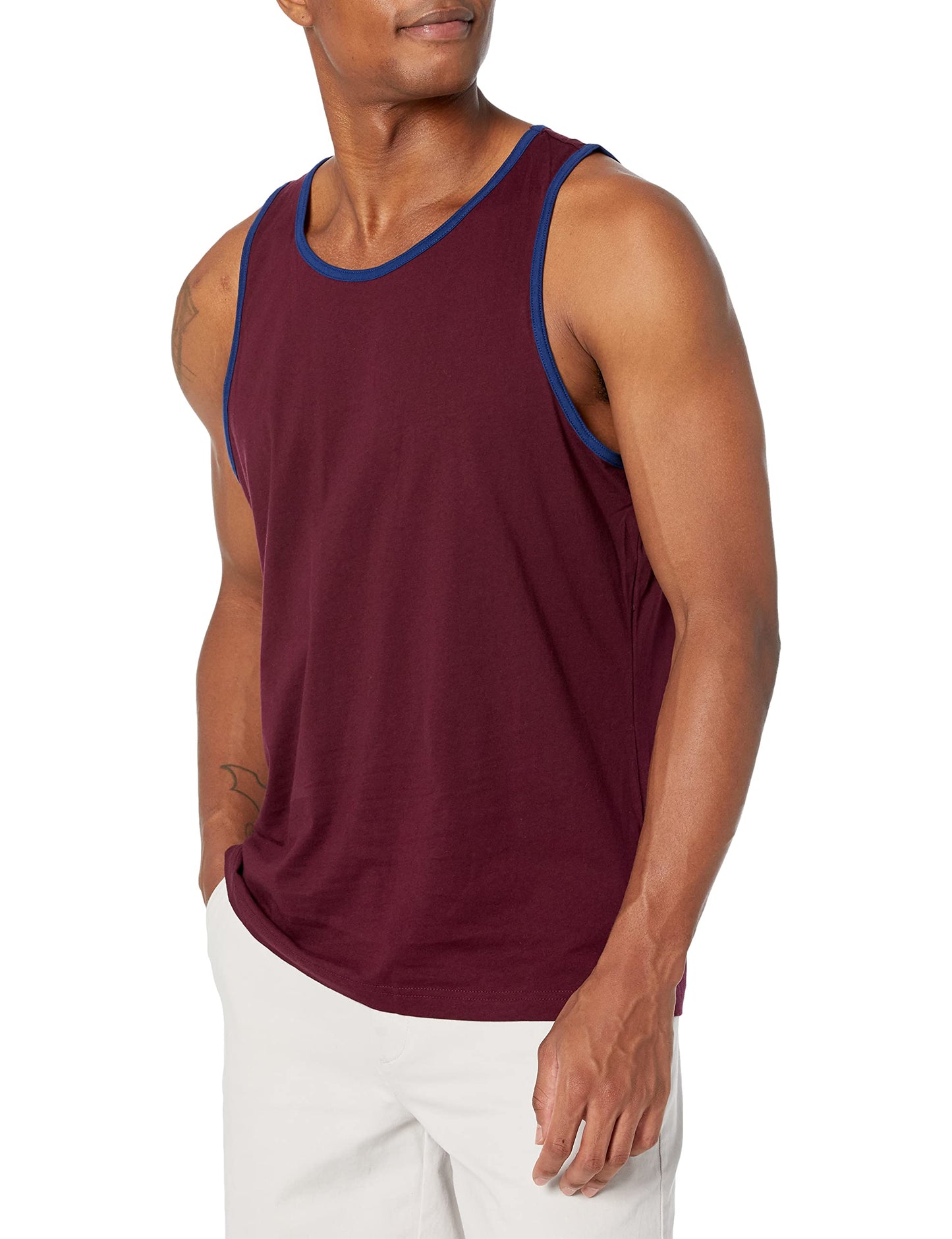 Men's Regular Fit Sleeveless Tank Tops