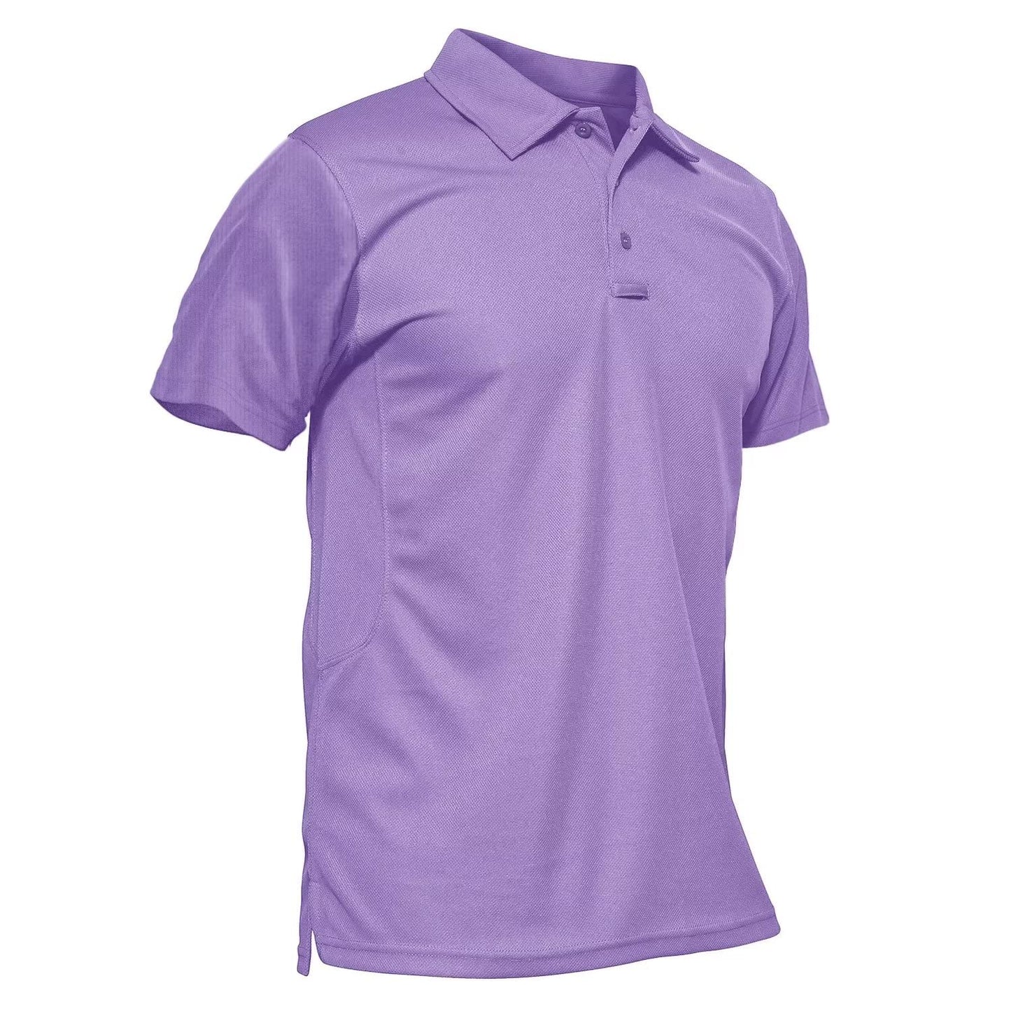 Men's Quick Dry Short Sleeve Polo Shirt, Casual Golf Daily Tops