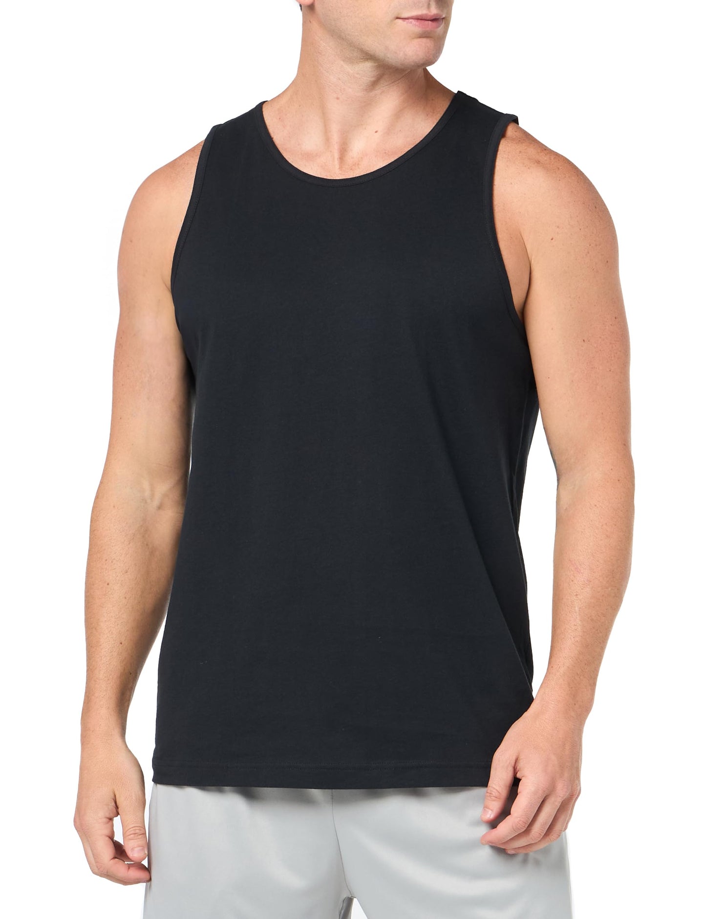 Men's Regular Fit Sleeveless Tank Tops