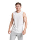 Men's Cotton Blend Sleeveless Muscle Tank Top, Moisture Wicking Anti-Odor Sun Protection Vest