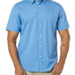 Men's Slim-Fit Short-Sleeve Poplin Shirt