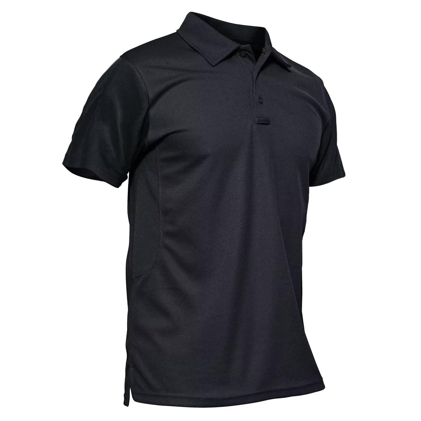 Men's Quick Dry Short Sleeve Polo Shirt, Casual Golf Daily Tops