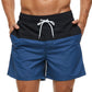 Men's Swim Trunks Quick Dry Beach Shorts with Pockets