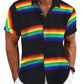 Men's Linen Shirts Short Sleeve Casual Shirts Button Down Shirt for Men Beach Summer Wedding Shirt