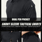 Men's Quick Dry Short Sleeve Polo Shirt, Casual Golf Daily Tops