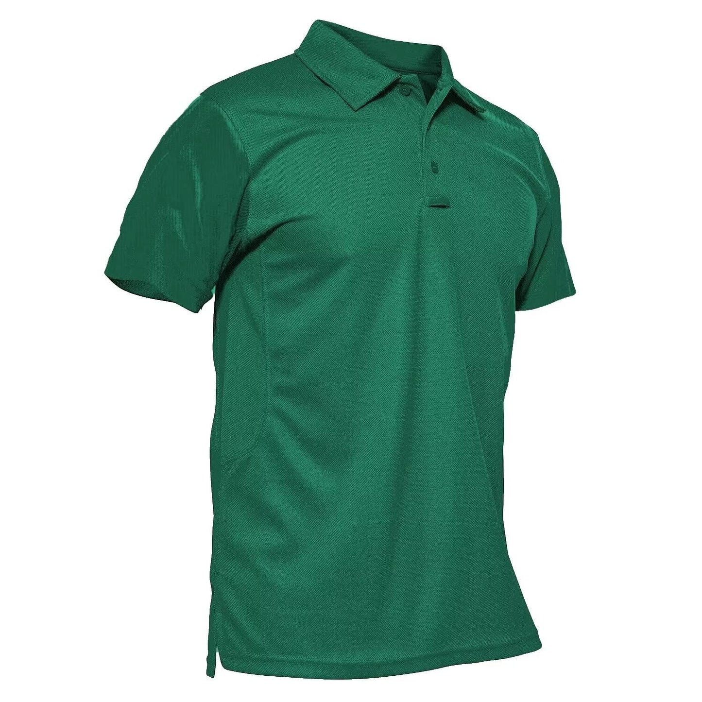 Men's Quick Dry Short Sleeve Polo Shirt, Casual Golf Daily Tops