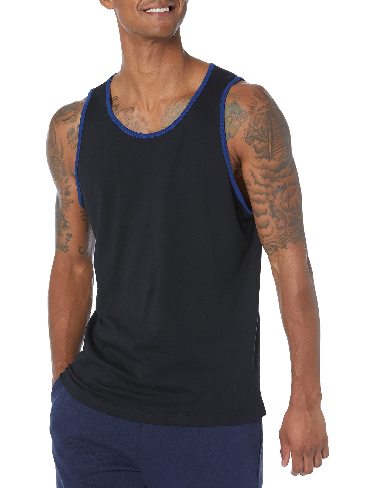 Men's Regular Fit Sleeveless Tank Tops