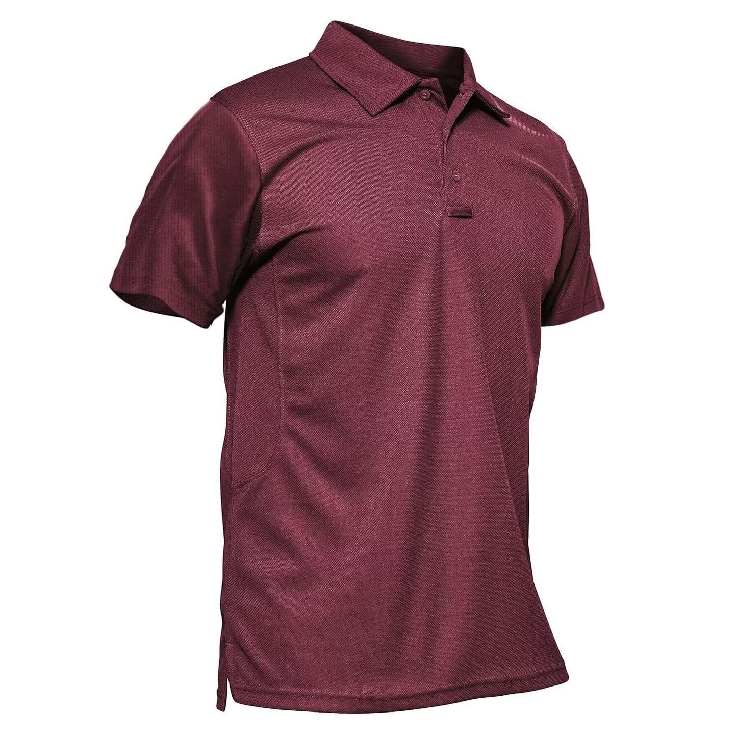 Men's Quick Dry Short Sleeve Polo Shirt, Casual Golf Daily Tops