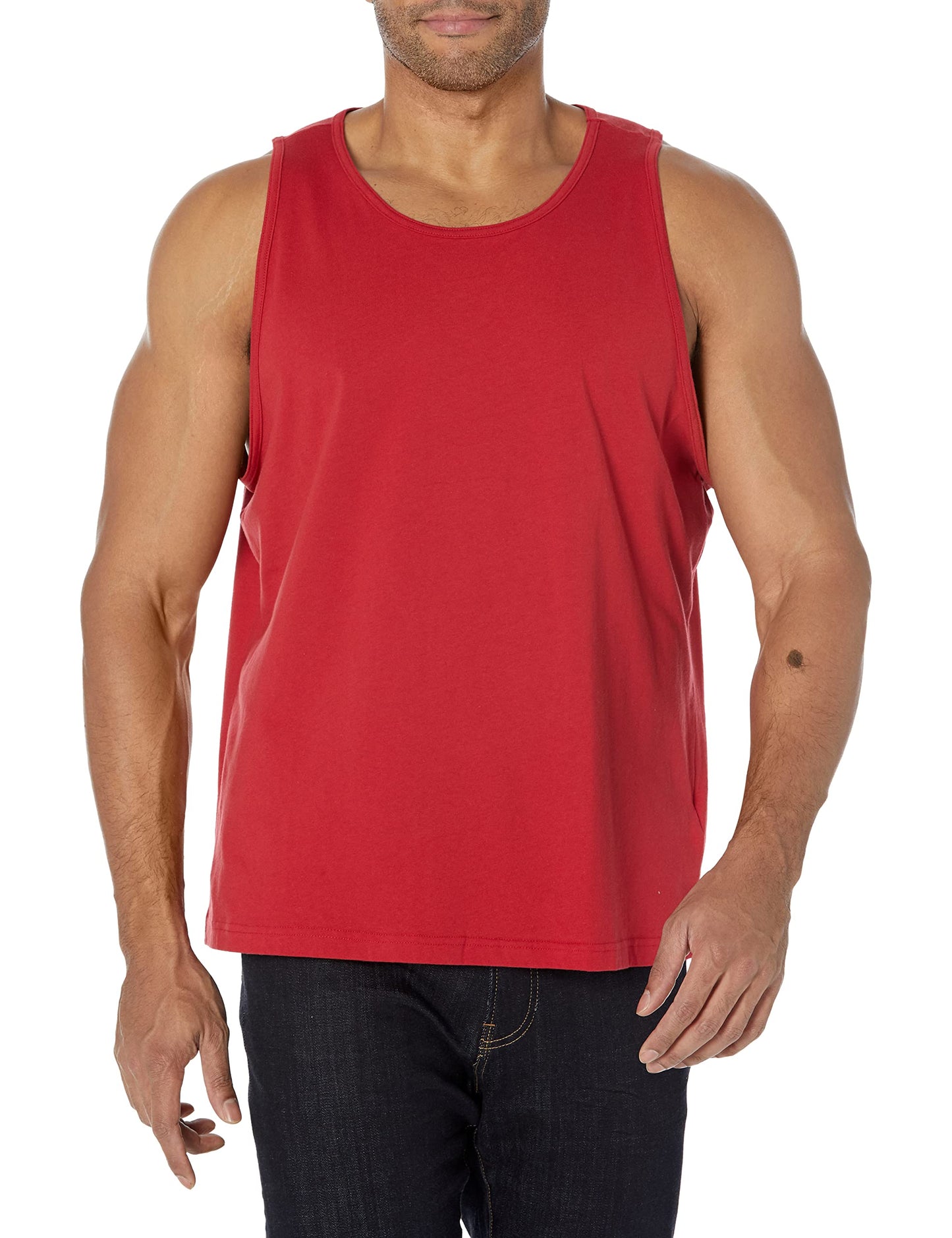 Men's Regular Fit Sleeveless Tank Tops