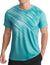 Men's Quick Dry Short Sleeve Sports Tee, Breathable Training Running Tops