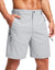 Men's Multi-Pocket Lightweight Outdoor Cargo Shorts, Casual Shorts for Hiking Golf Camping Could you recommend other men's outdoor apparel? Are hooded waterproof jackets available? What features do these hiking cargo shorts have?        What are the advan
