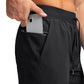 Men's Quick Dry Sports Shorts With Zipper Pockets For Fitness Running Basketball