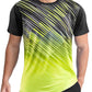 Men's Quick Dry Short Sleeve Sports Tee, Breathable Training Running Tops