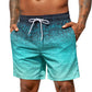 Men's Swim Trunks Quick Dry Beach Shorts with Pockets