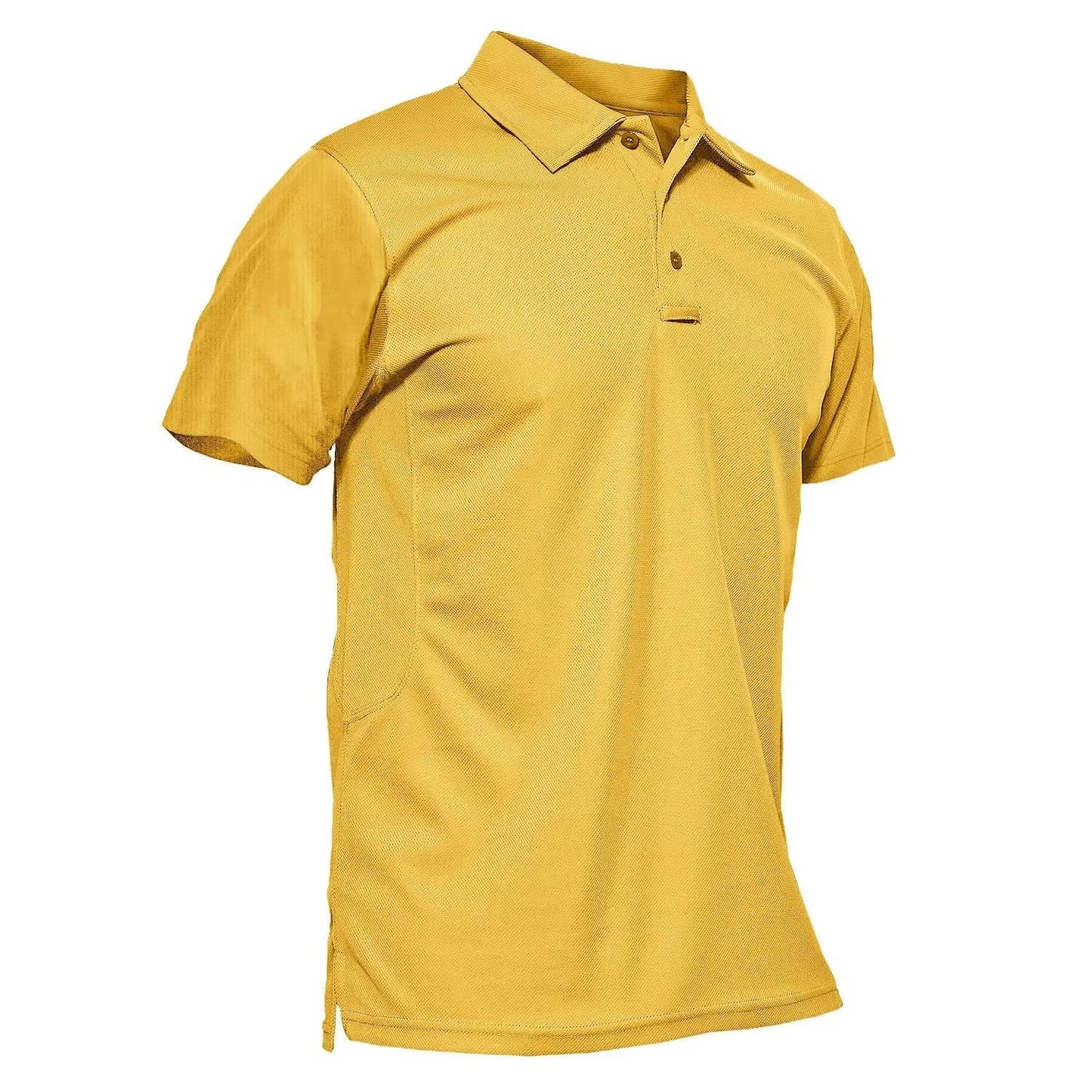 Men's Quick Dry Short Sleeve Polo Shirt, Casual Golf Daily Tops