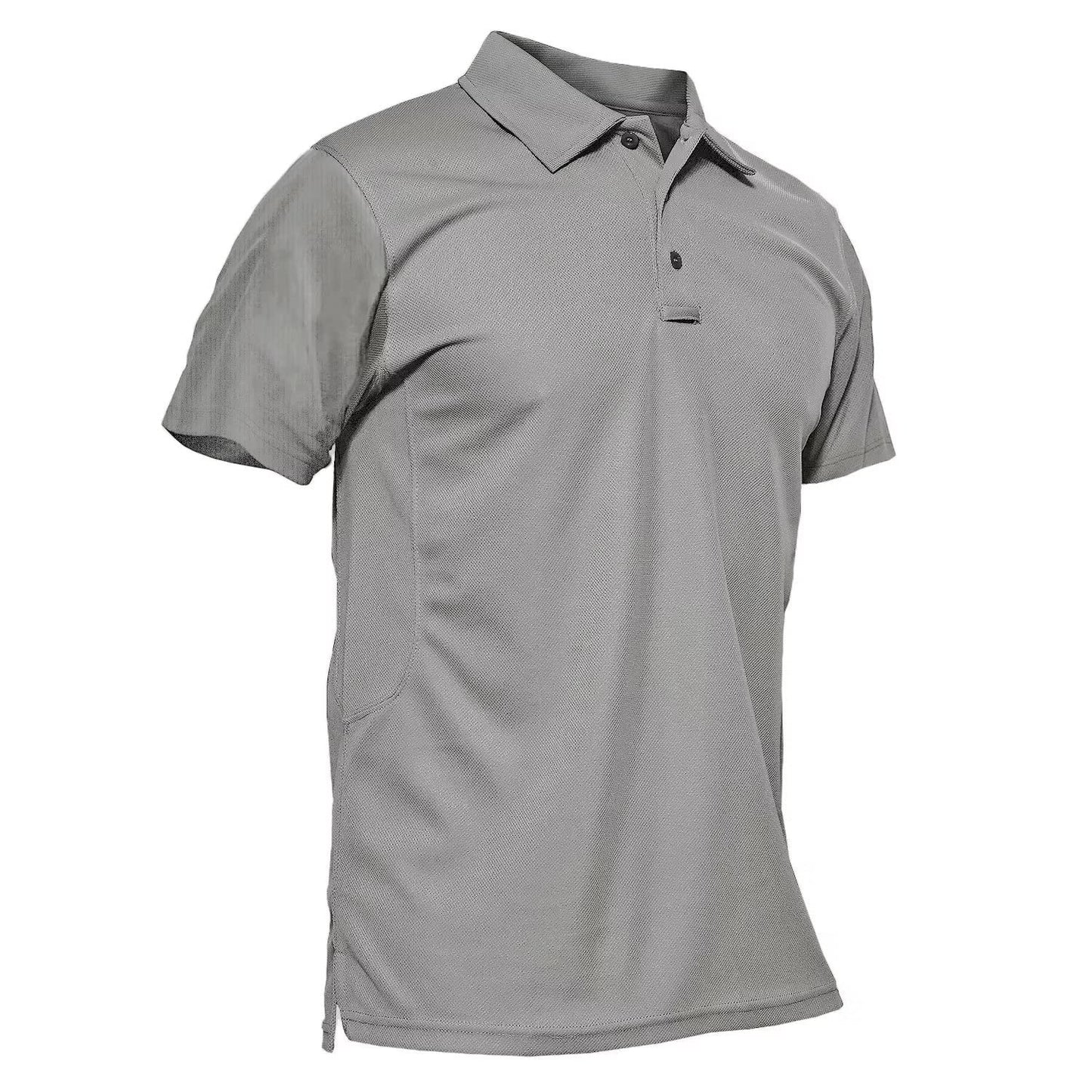 Men's Quick Dry Short Sleeve Polo Shirt, Casual Golf Daily Tops