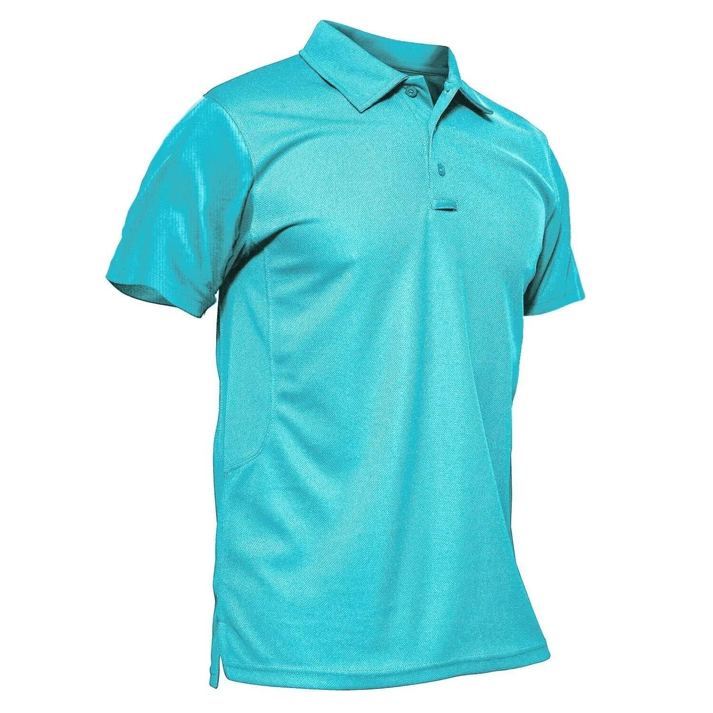 Men's Quick Dry Short Sleeve Polo Shirt, Casual Golf Daily Tops