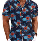 Men's Linen Shirts Short Sleeve Casual Shirts Button Down Shirt for Men Beach Summer Wedding Shirt