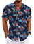 Men's Linen Shirts Short Sleeve Casual Shirts Button Down Shirt for Men Beach Summer Wedding Shirt