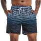 Men's Swim Trunks Quick Dry Beach Shorts with Pockets