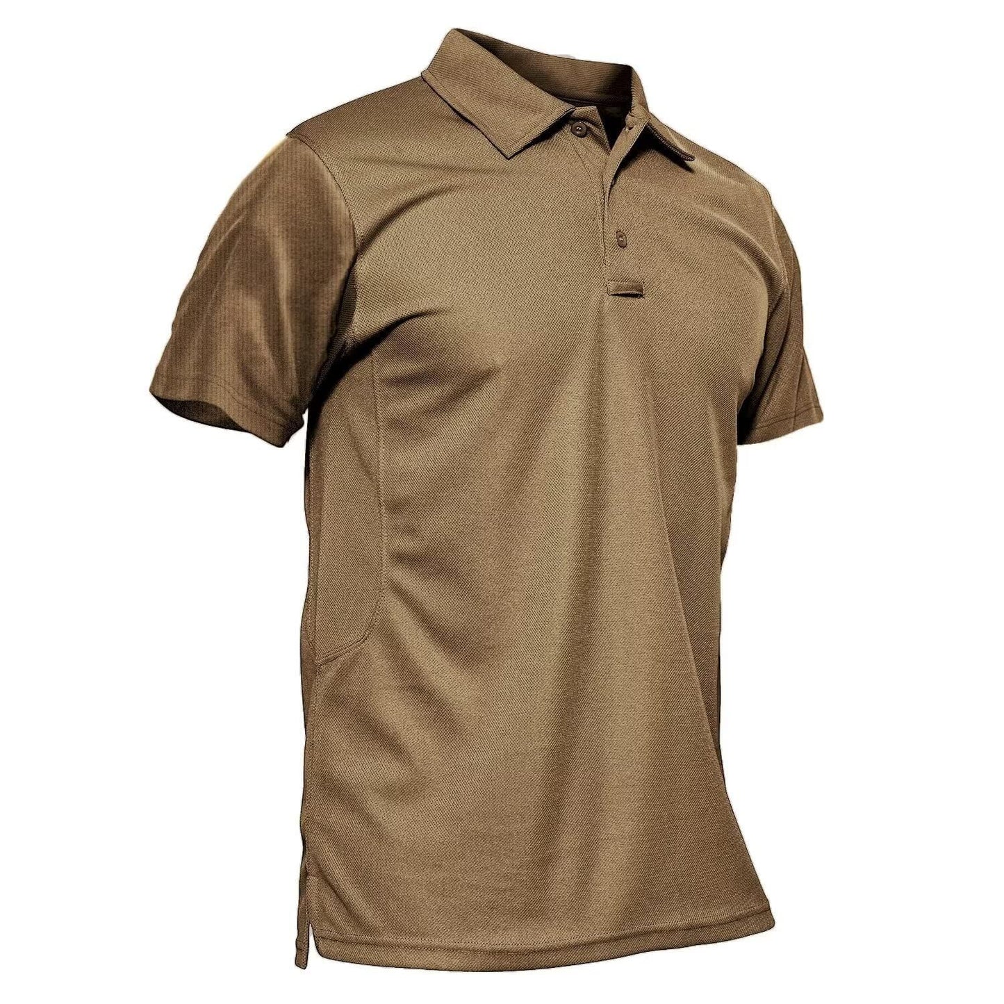 Men's Quick Dry Short Sleeve Polo Shirt, Casual Golf Daily Tops