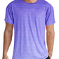 Men's Quick Dry Short Sleeve Sports Tee, Breathable Training Running Tops
