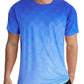 Men's Quick Dry Short Sleeve Sports Tee, Breathable Training Running Tops