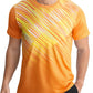 Men's Quick Dry Short Sleeve Sports Tee, Breathable Training Running Tops