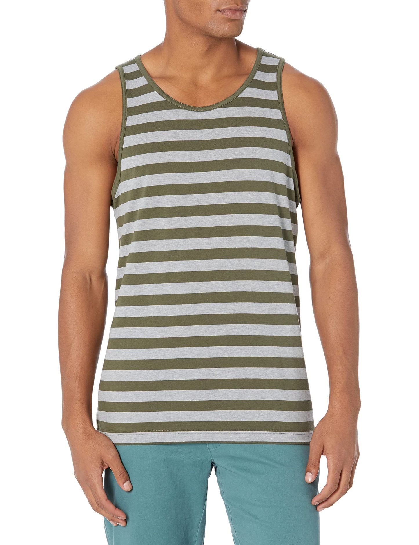 Men's Regular Fit Sleeveless Tank Tops