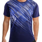 Men's Quick Dry Short Sleeve Sports Tee, Breathable Training Running Tops