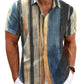 Men's Linen Shirts Short Sleeve Casual Shirts Button Down Shirt for Men Beach Summer Wedding Shirt
