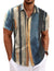 Men's Linen Shirts Short Sleeve Casual Shirts Button Down Shirt for Men Beach Summer Wedding Shirt