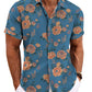Men's Linen Shirts Short Sleeve Casual Shirts Button Down Shirt for Men Beach Summer Wedding Shirt