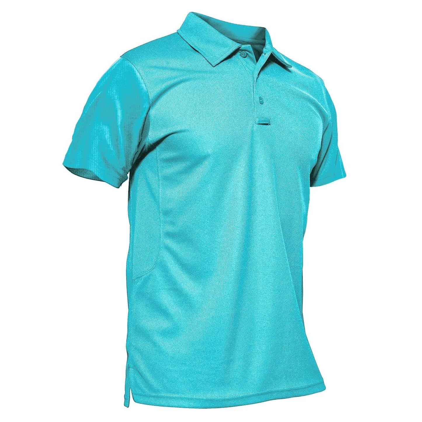 Men's Quick Dry Short Sleeve Polo Shirt, Casual Golf Daily Tops