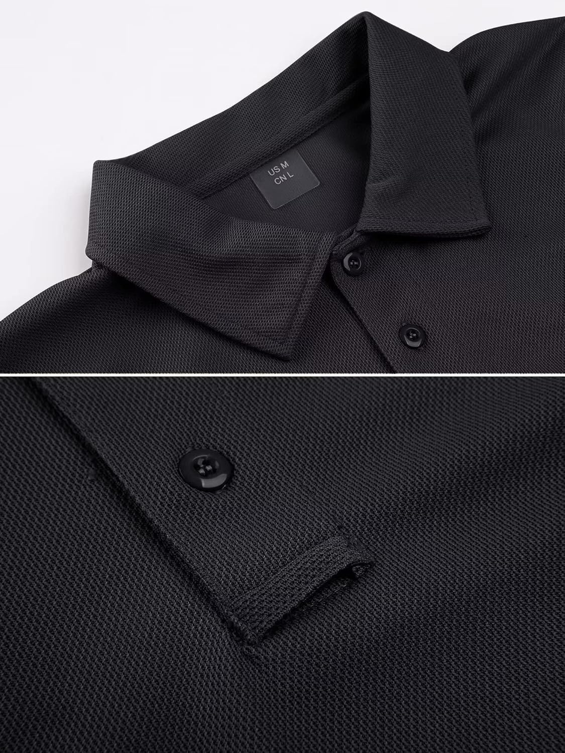 Men's Quick Dry Short Sleeve Polo Shirt, Casual Golf Daily Tops