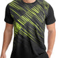 Men's Quick Dry Short Sleeve Sports Tee, Breathable Training Running Tops