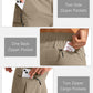 Men's Multi-Pocket Lightweight Outdoor Cargo Shorts, Casual Shorts for Hiking Golf Camping Could you recommend other men's outdoor apparel? Are hooded waterproof jackets available? What features do these hiking cargo shorts have?        What are the advan