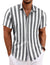 Men's Linen Shirts Short Sleeve Casual Shirts Button Down Shirt for Men Beach Summer Wedding Shirt