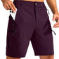 Men's Multi-Pocket Lightweight Outdoor Cargo Shorts, Casual Shorts for Hiking Golf Camping Could you recommend other men's outdoor apparel? Are hooded waterproof jackets available? What features do these hiking cargo shorts have?        What are the advan