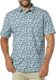Men's Slim-Fit Short-Sleeve Poplin Shirt
