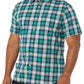 Men's Slim-Fit Short-Sleeve Poplin Shirt